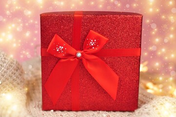 red gift box