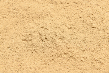 Natural hojicha powder as background