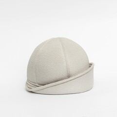 white hat isolated on white