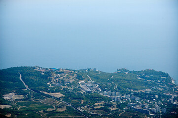 view from the mountain