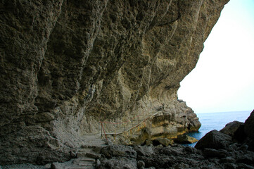 cave in the cave