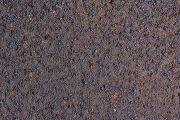 Texture of rusty metal. Rough metal surface with rust. Corroded and oxidized old iron. Rusted and aged metal sheet. Perfect for background and design in grunge style. High resolution texture.