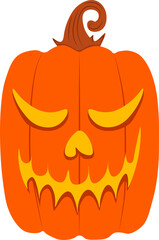 Halloween pumpkin, happy halloween design