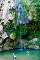 Big Waterfall of Akchour, Talassemtane national park, morocco