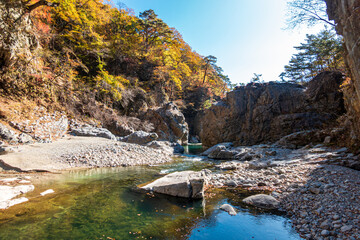 【栃木県】紅葉時期の龍王峡
