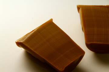 Close up of gelatin dessert