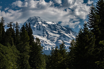 Clouds over Mountain