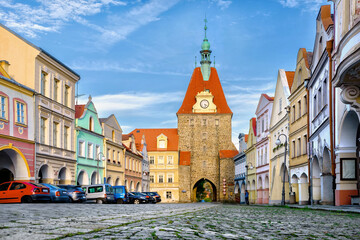 Cityscape of Domažlice, Domazlice, Czech republic ,Tschechische Republik