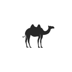 camel logo vector icon simple illustration