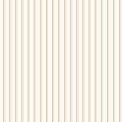 Obraz premium Minimal ecru jute plain vertical stripe texture pattern. Two tone washed out beach decor background. Modern rustic brown sand color design. Seamless striped distress shabby chic pattern. 