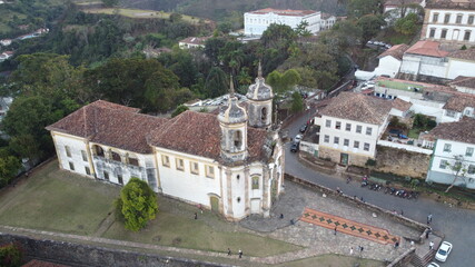 Centro Histórico de Ouro Preto, Minas Gerais, Brasil - obrazy, fototapety, plakaty