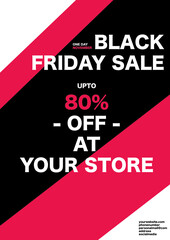 Promotion flyer, discount voucher template special offer market poster. Vector image sale ads labels and set signage promo banners