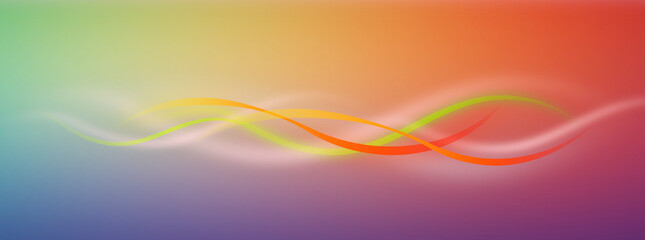 Colorful Waves and Lines Background. Abstract with colorful waves