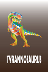 T-Rex Dinosaur Illustration