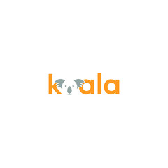 Animal Koala Australia Cute Logo Design © yanuart