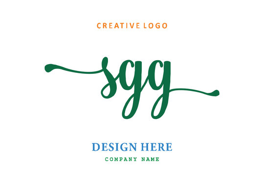 SGG lettering logo is simple, easy to understand and authoritative