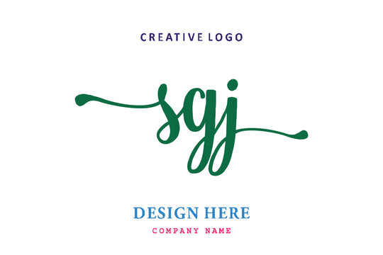 SGJ lettering logo is simple, easy to understand and authoritative