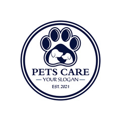 pets care logo , veterinary logo