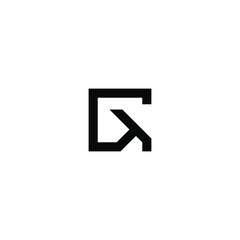 Fototapeta premium g latter vector logo abstrack