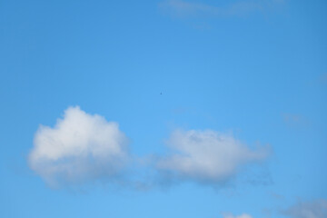 blue sky with clouds