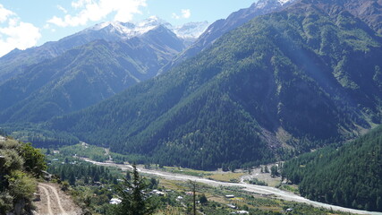 beautiful landscapes of spiti valley ,himachal pradesh ,India