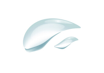 realistic water drop vectors isolated on white background ep99