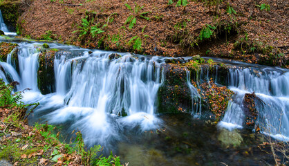 Obraz premium Beautiful scenery of Shiraito Waterfall
