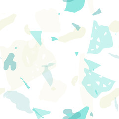 Terrazzo seamless pattern. Pastel  venetian