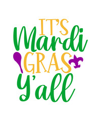 Obraz premium Mardi gras SVG Cut file