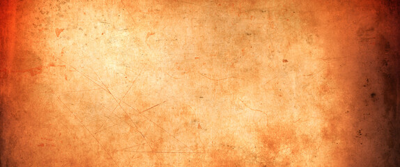 Old parchment paper. Banner texture