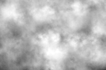 Smoke cloud or fog texture background.  Blurred dark clouds background. 