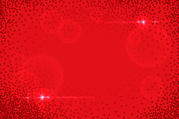 Red Halftone Christmas Background for Web Layout