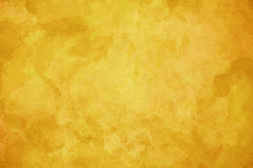 Gold background with vintage texture, abstract solid elegant textured paper design, marbled watercolor yellow background texture