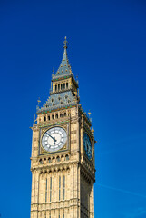 The Big Ben is a famous tourist attraction in London, UK