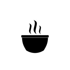 Hot drink icon isolated on white background