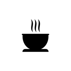 Hot drink icon isolated on white background