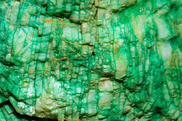 Background from dracocene crystals of stones. Fluorite stone in the rocks of the adit. Mineral...