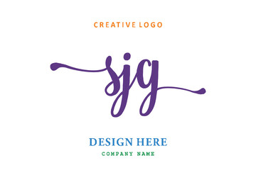 SJG lettering logo is simple, easy to understand and authoritative