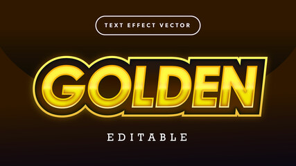 3d render of a symbol glittering golden text effect vector illustration 