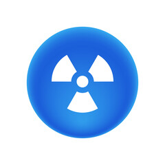 Fototapeta premium Radiation - Sticker