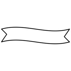 ribbon banner.