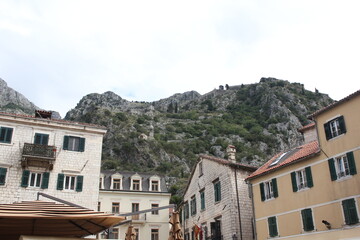 Obraz premium old town of kotor, cityscape, montenegro, Europe