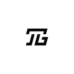 gr latter vector logo abstrack