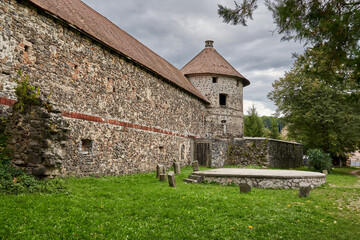 Medieval fortress ruins