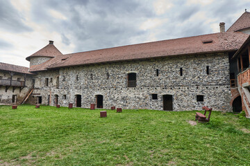 Medieval fortress ruins