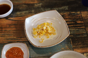 yummy Korean cuisine food sidedish