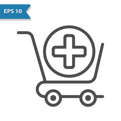 Obraz premium Buy Health Insurance Icon