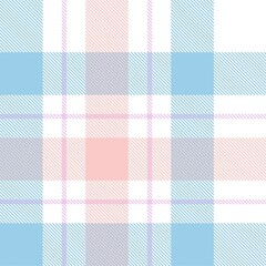 Rainbow Pastel Plaid textured Seamless Pattern
