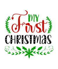 Christmas SVG Bundle, Christmas SVG Files For Cricut, Winter SVG Designs, Digital Download