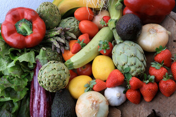 fruits and vegetables